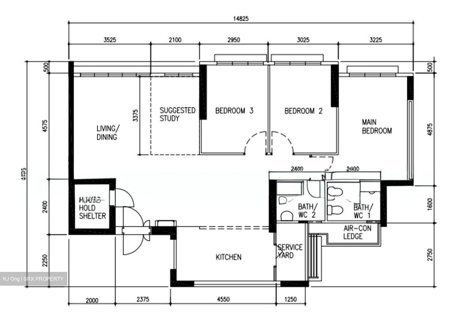 Blk 165B Yung Kuang Court (Jurong West), HDB 5 Rooms #557777971